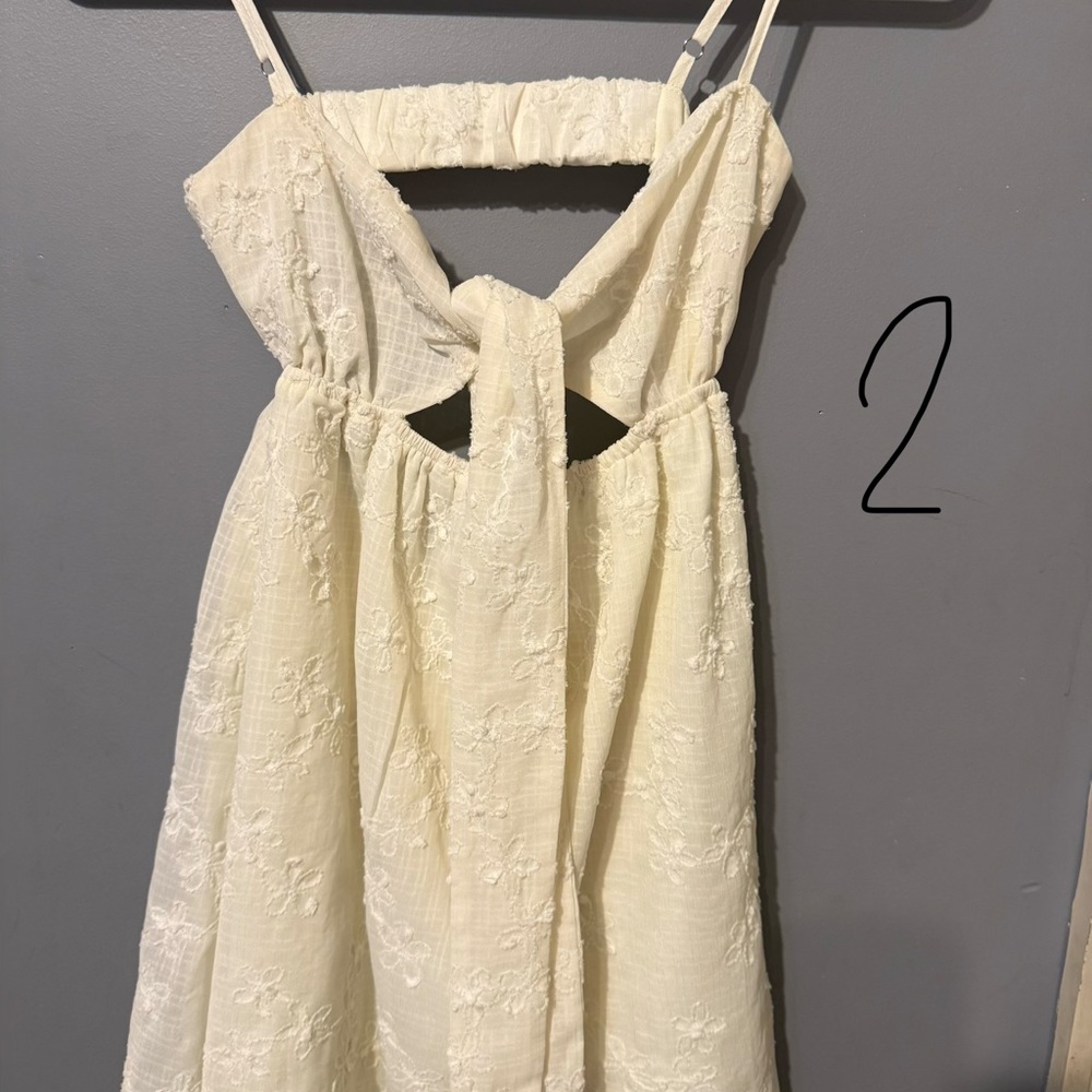 Elegant Cream Dress